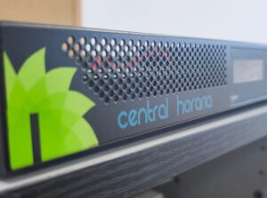 Central horaria- Foto de cerca